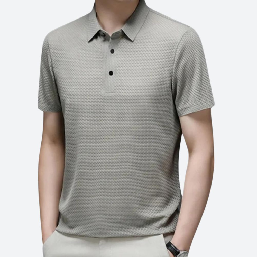 Polo de luxe pour hommes - Anton avec une coupe parfaite