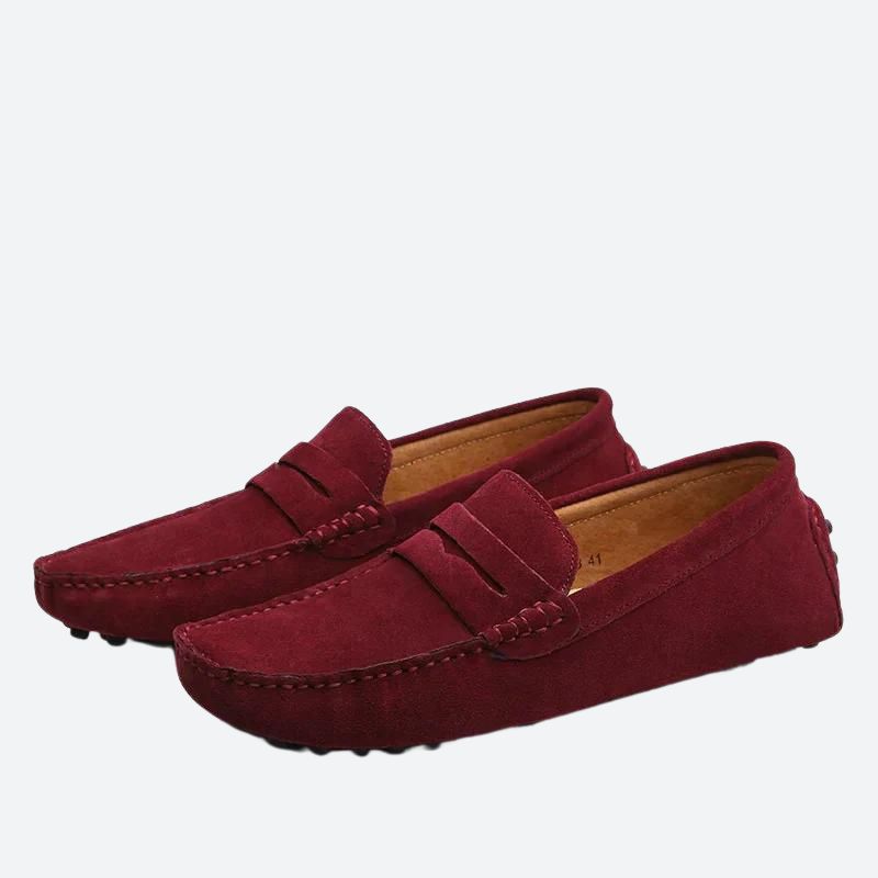 Elegant Italian Suede Loafers - Eagle