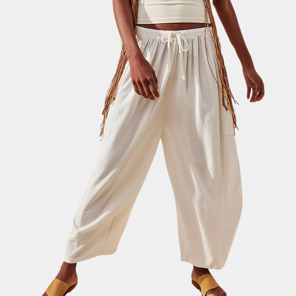 Pantalon de coupe décontractée pour femme, élégant et confortable