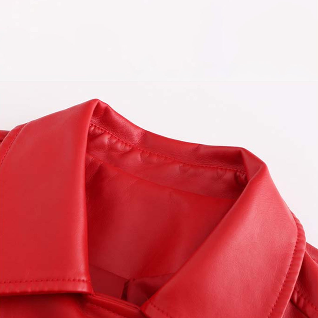 HANNIE - Veste en cuir élégante pour un look intemporel