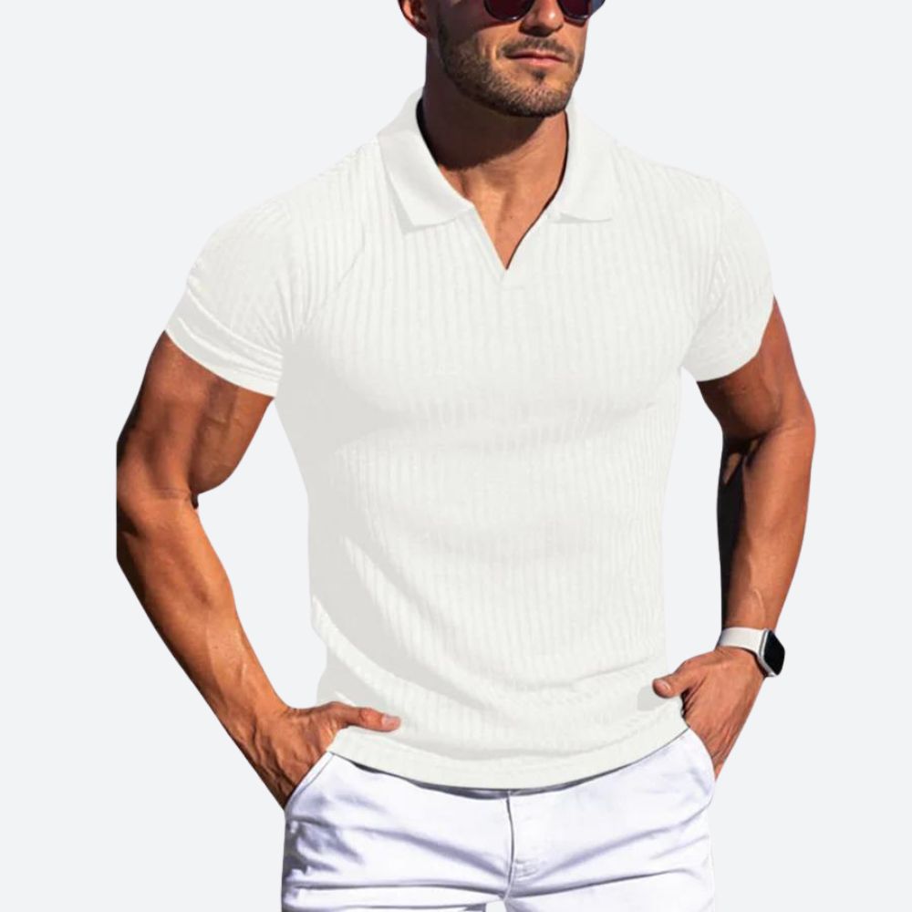 Polo ajusté stylé pour hommes - Dash