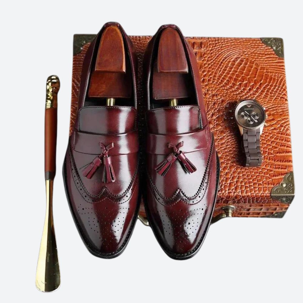 Chaussures orthopédiques élégantes à glands pour hommes - Frane