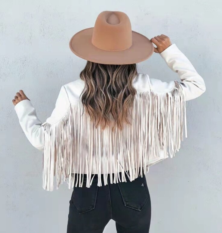 Nikki | Veste à franges au style western pour femme
