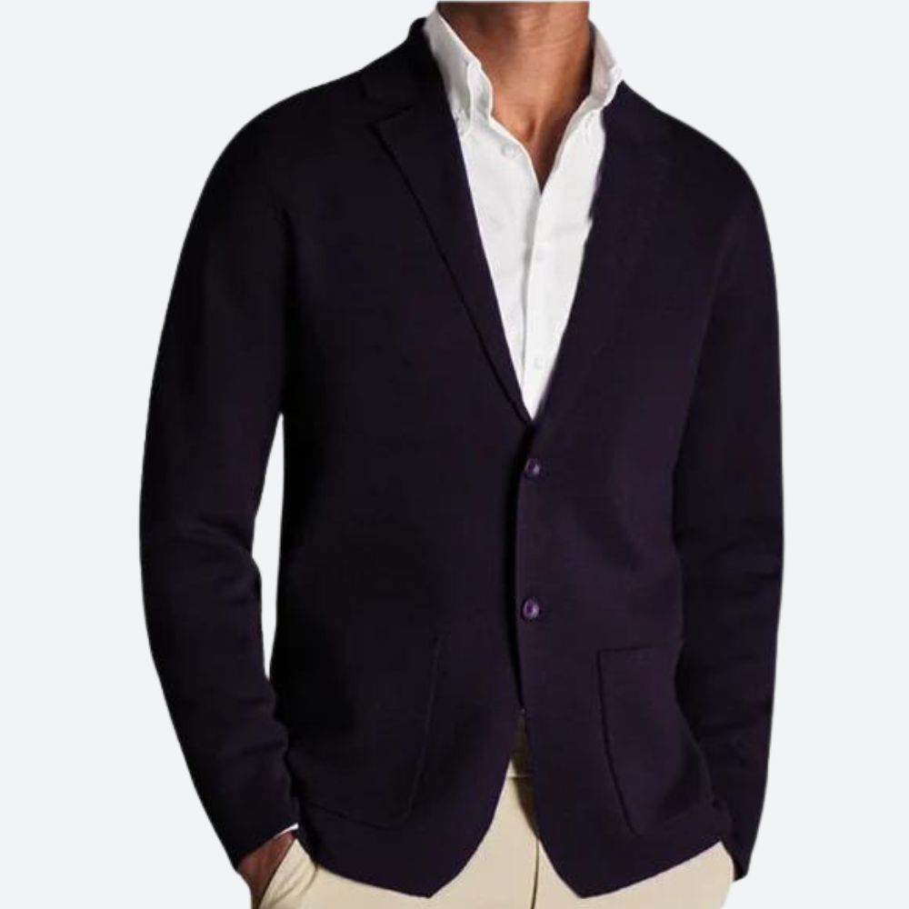 Pull blazer tricoté élégant pour l'homme moderne - Jomar