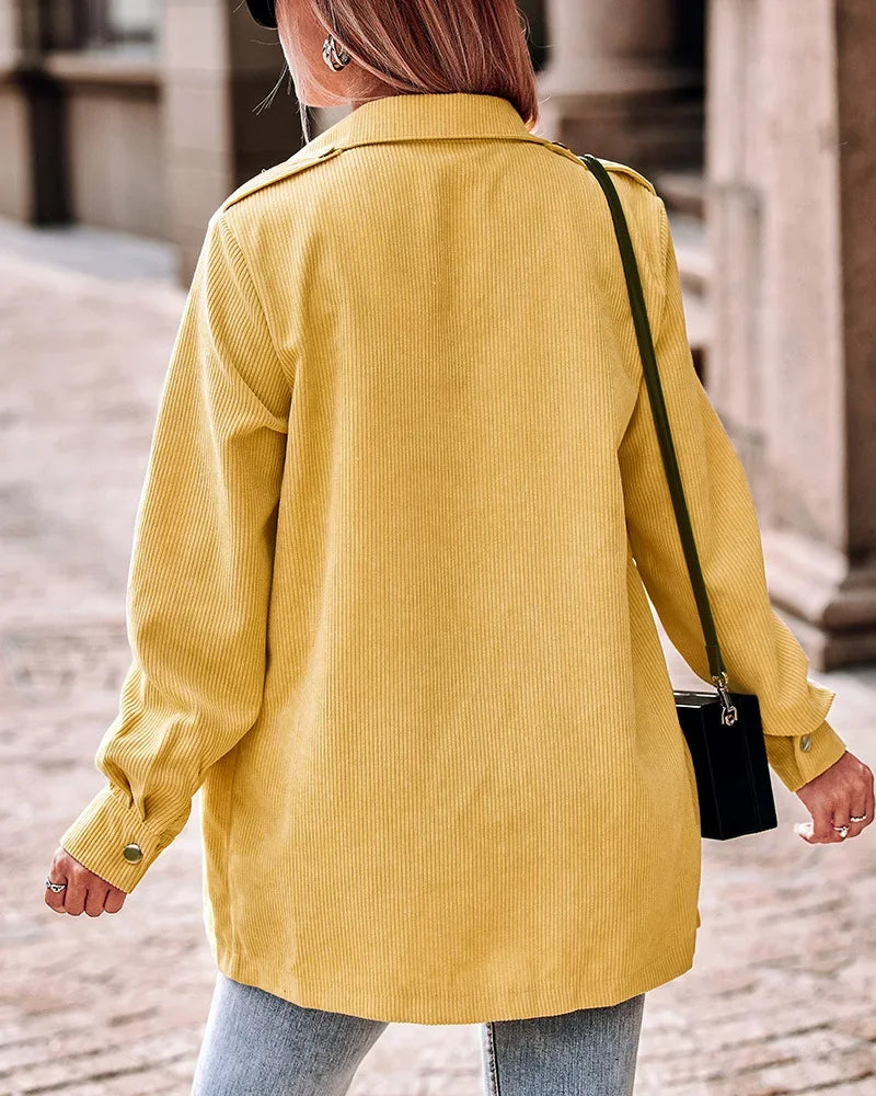 Indira | Veste élégante en velours côtelé pour femme