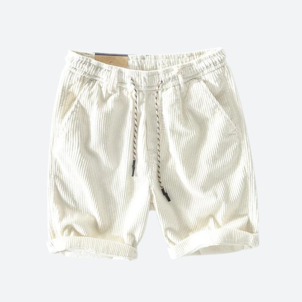 Pantalon court stylé en velours côtelé - Sean