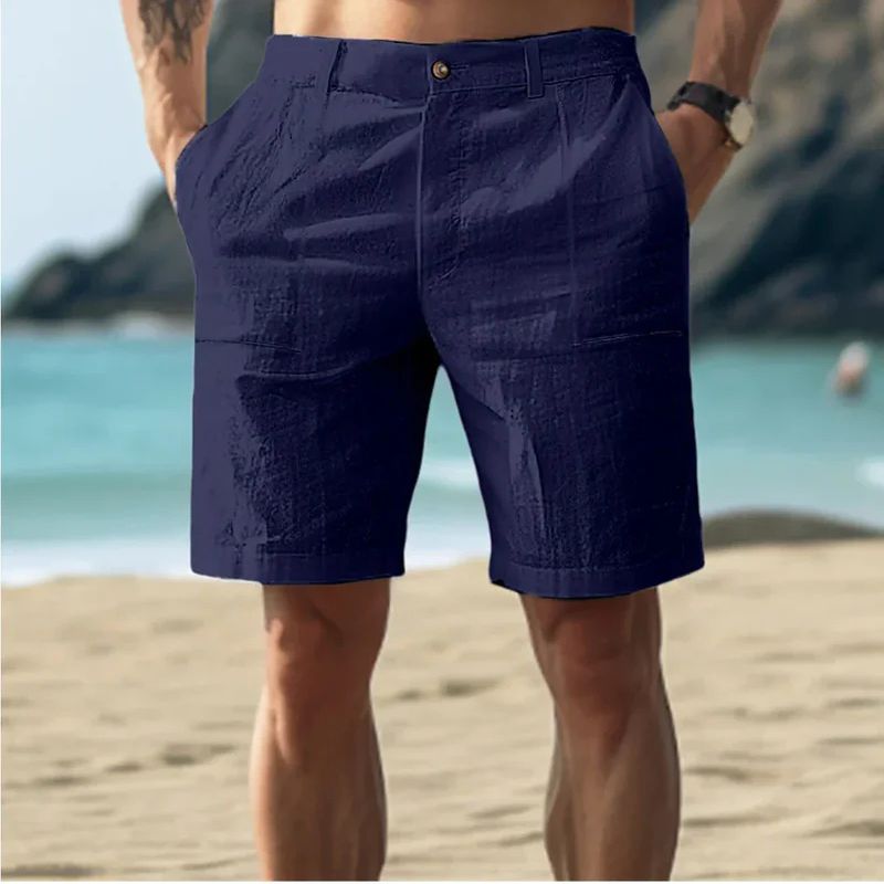 Short de plage en lin classique pour hommes - Joeri