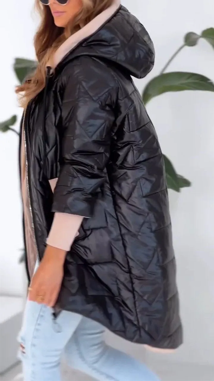 Nathalie™ - Manteau d'Hiver en Laine pour Femme