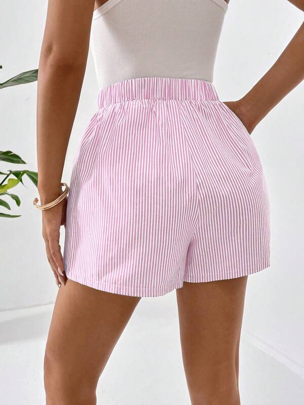 Blythe - Short d'été rayé tendance pour femmes