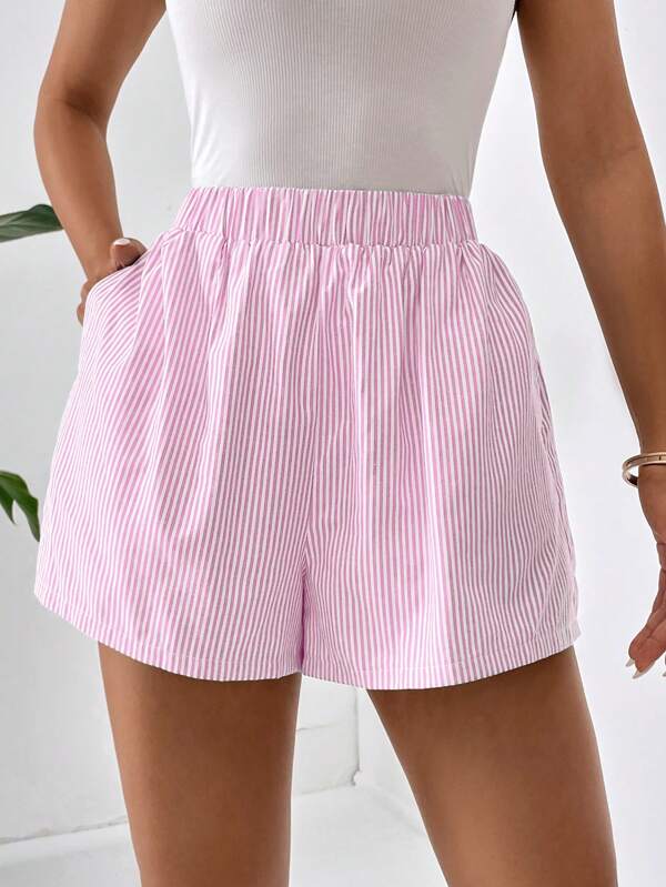 Blythe - Short d'été rayé tendance pour femmes