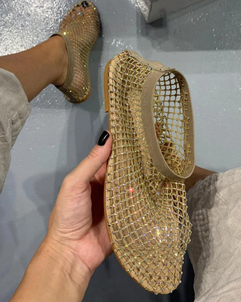 Jessie - Ballerines élégantes et brillantes pour femmes