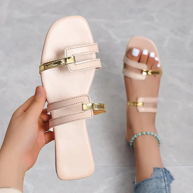 Wilma - Sandales d'été à pieds plats pour femmes