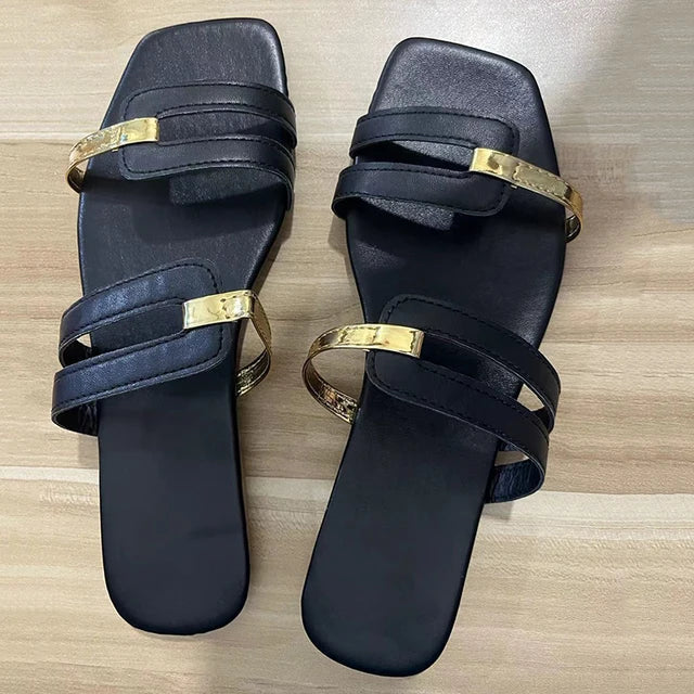 Wilma - Sandales d'été à pieds plats pour femmes