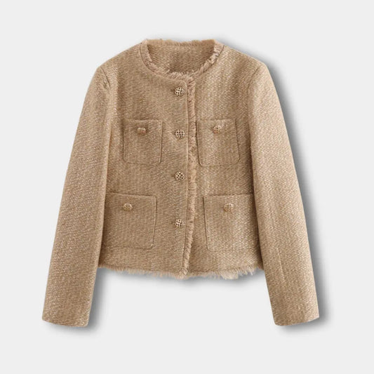 Ariane | Veste de mi-saison avec poches à rabat pour femme