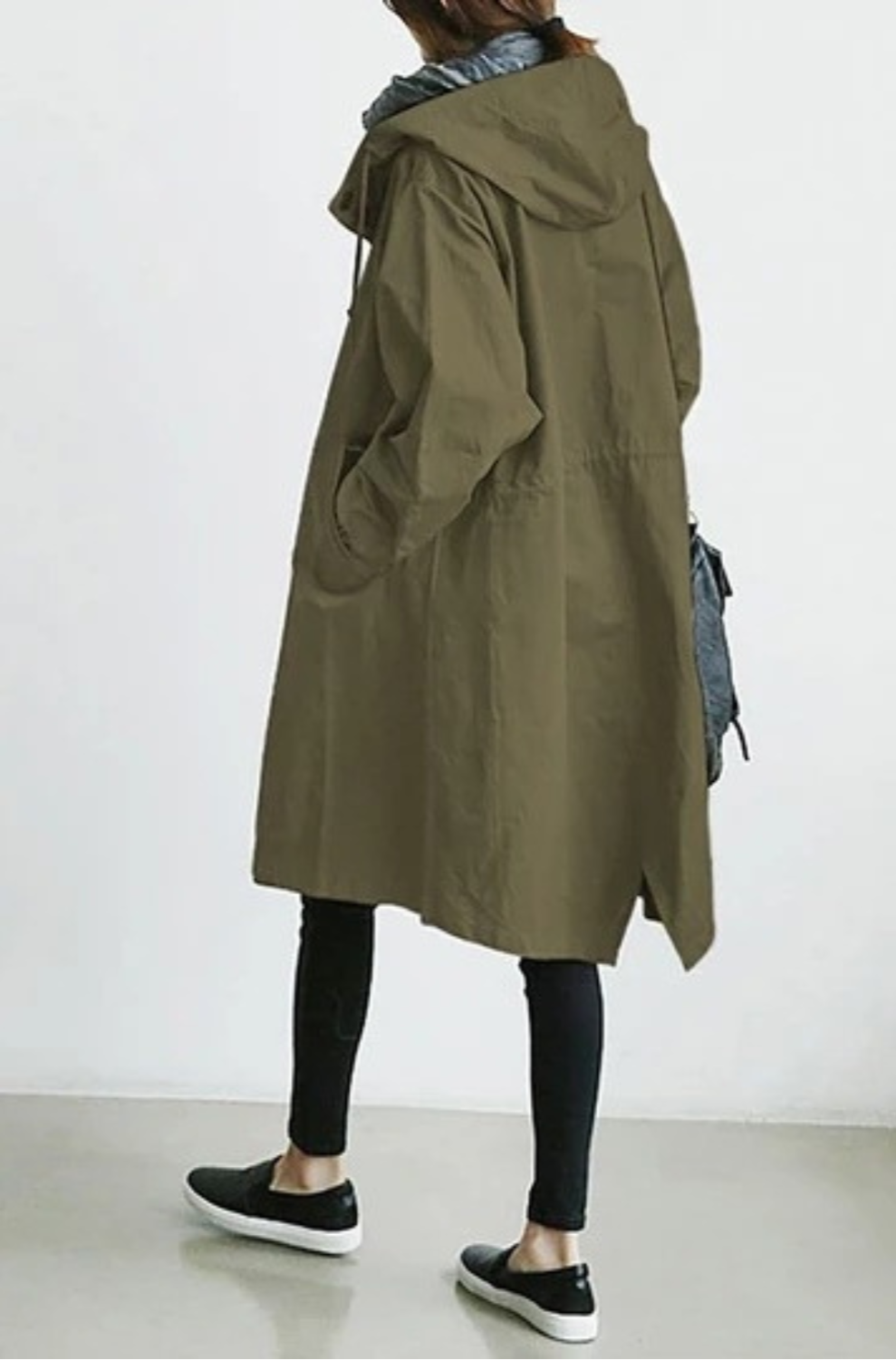 Sanne | Trench-coat Femme Coupe-Vent et Imperméable