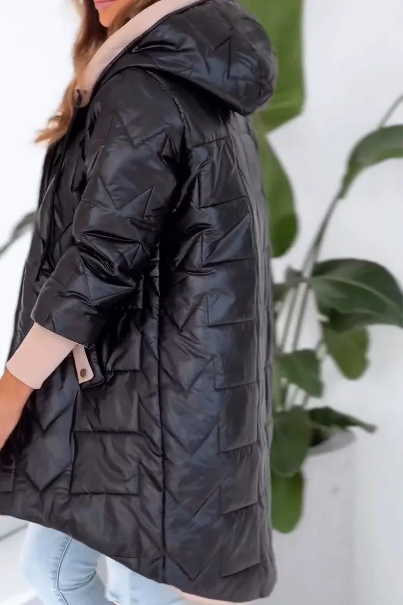 Nathalie™ - Manteau d'Hiver en Laine pour Femme