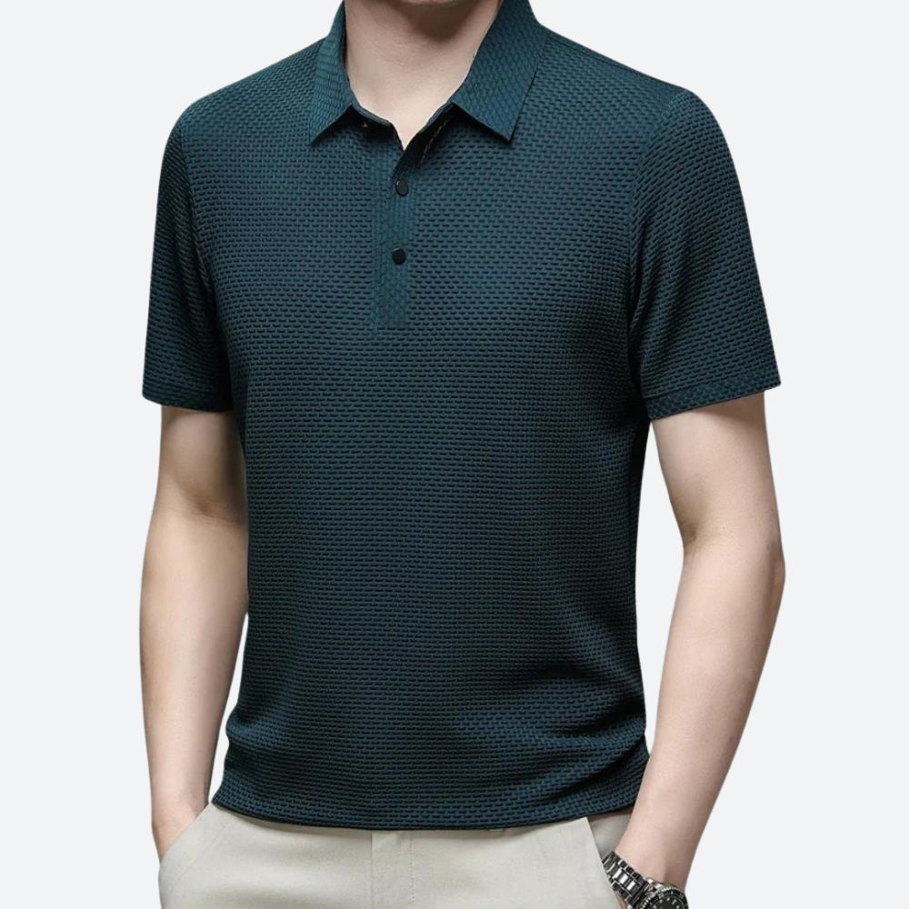 Polo de luxe pour hommes - Anton avec une coupe parfaite