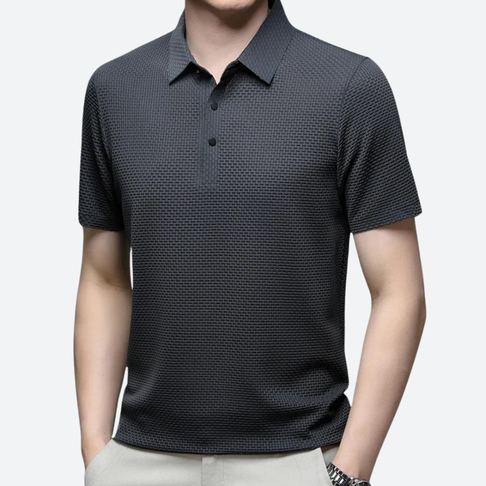 Polo de luxe pour hommes - Anton avec une coupe parfaite