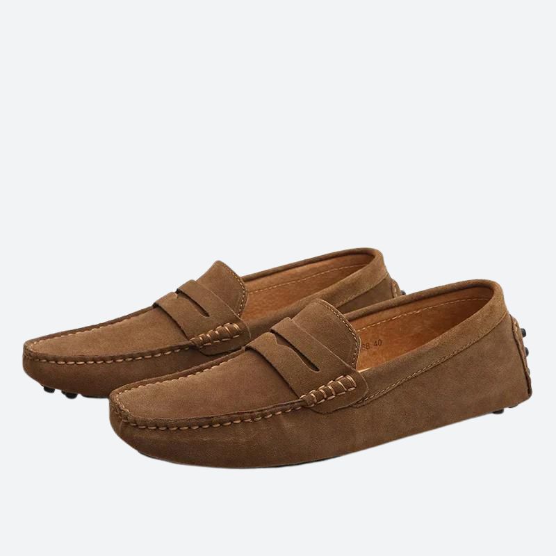 Elegant Italian Suede Loafers - Eagle