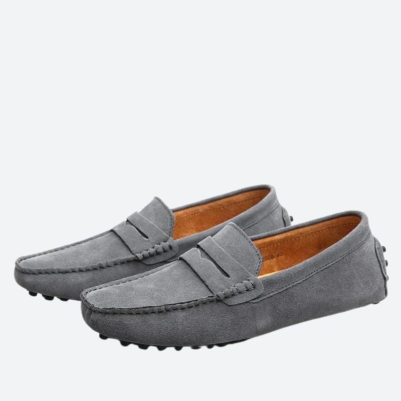 Elegant Italian Suede Loafers - Eagle