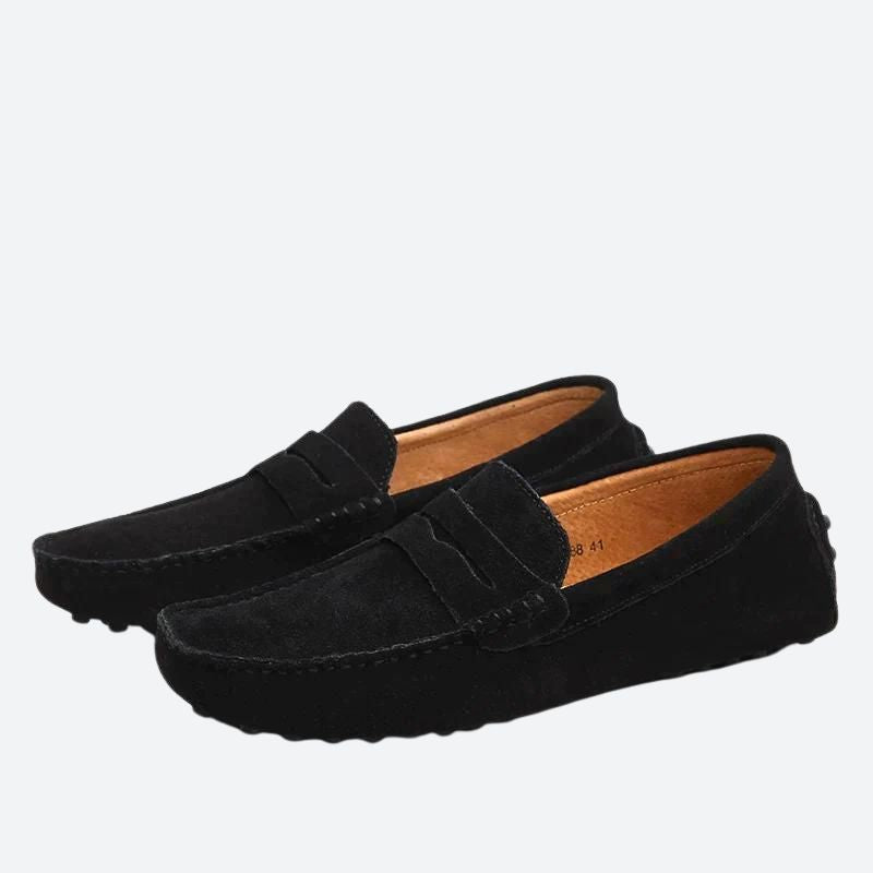 Elegant Italian Suede Loafers - Eagle