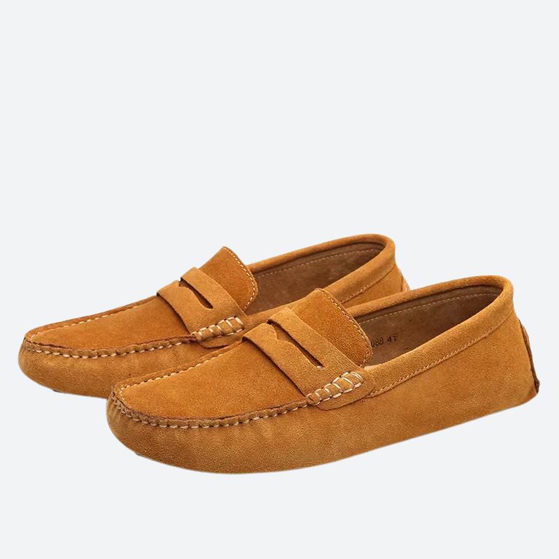 Elegant Italian Suede Loafers - Eagle