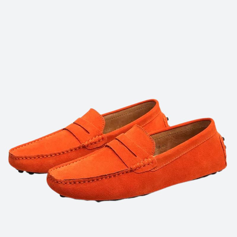 Elegant Italian Suede Loafers - Eagle