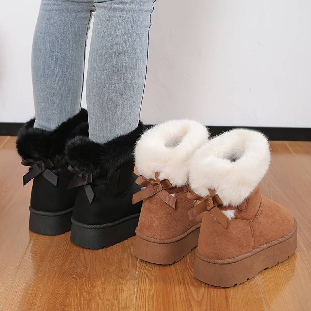 ZAARA - Bottes d'hiver élégantes à semelle épaisse et confortable