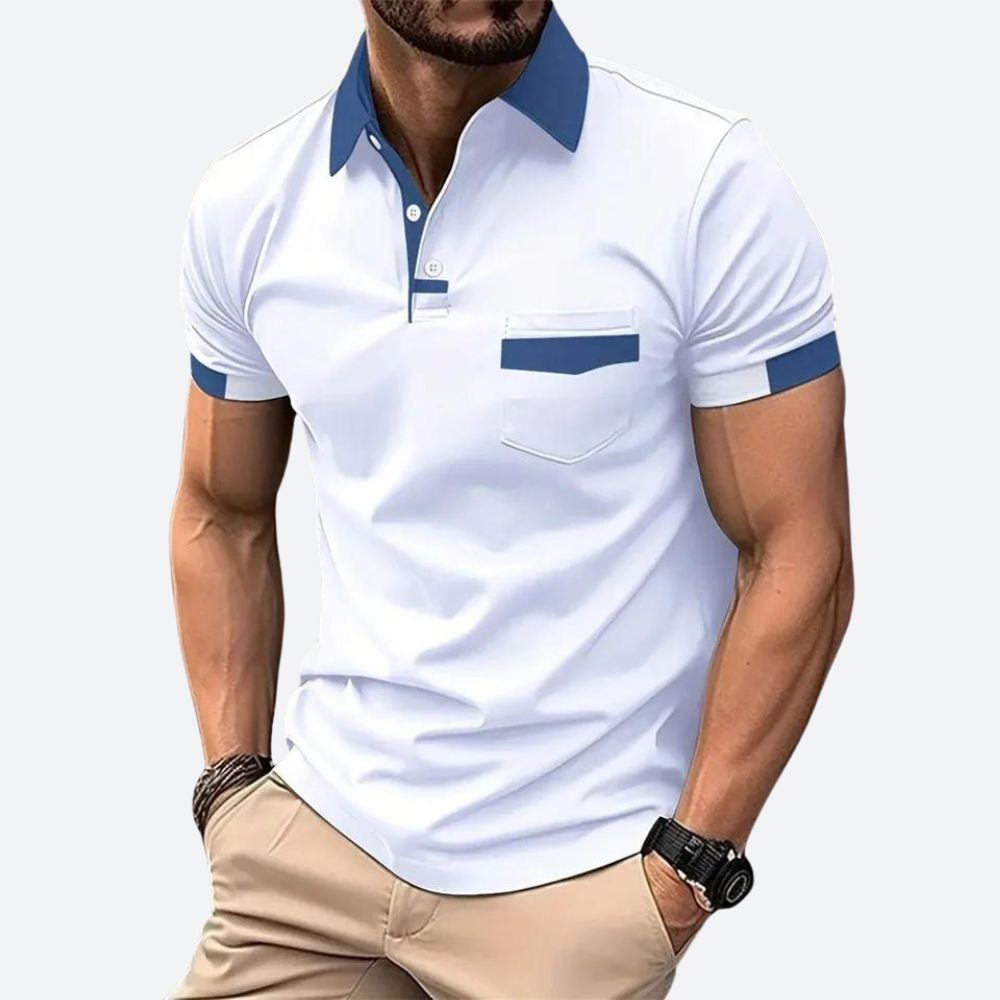 Polo élégant à manches courtes - Belirick