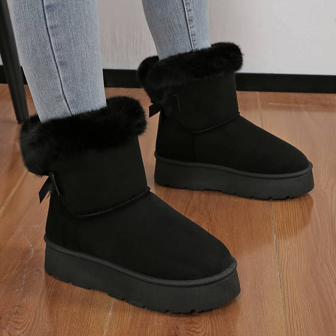 ZAARA - Bottes d'hiver élégantes à semelle épaisse et confortable