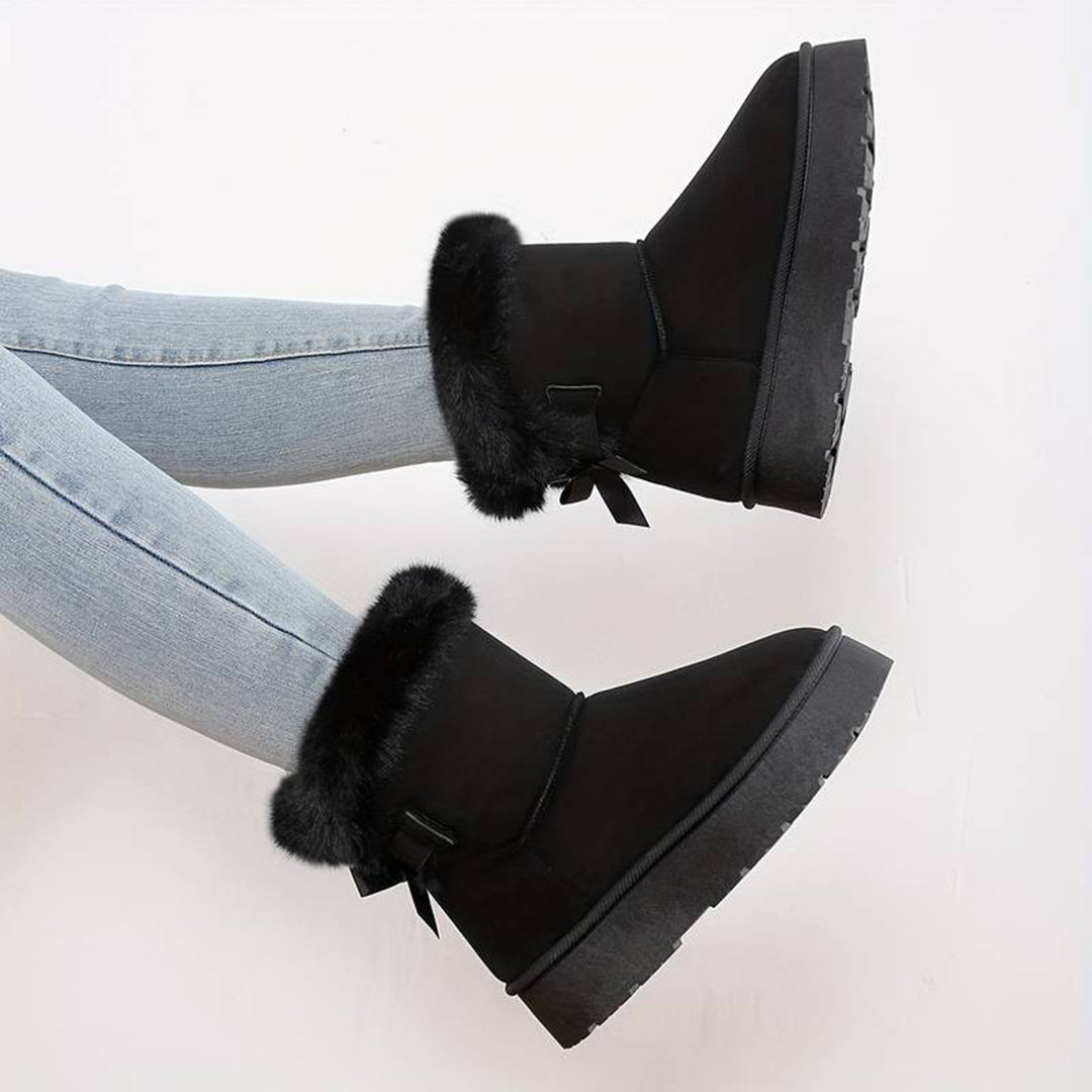 ZAARA - Bottes d'hiver élégantes à semelle épaisse et confortable