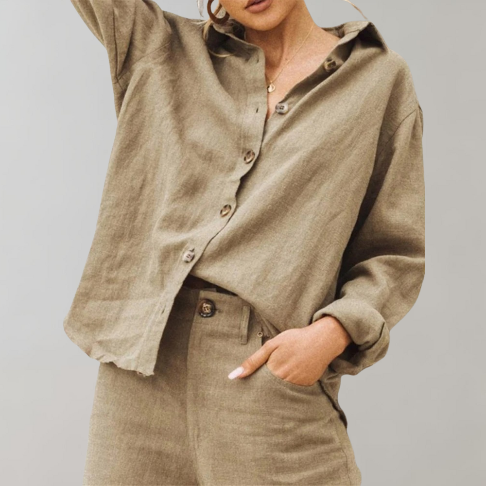 Celine - Chemisier décontracté chic pour femme