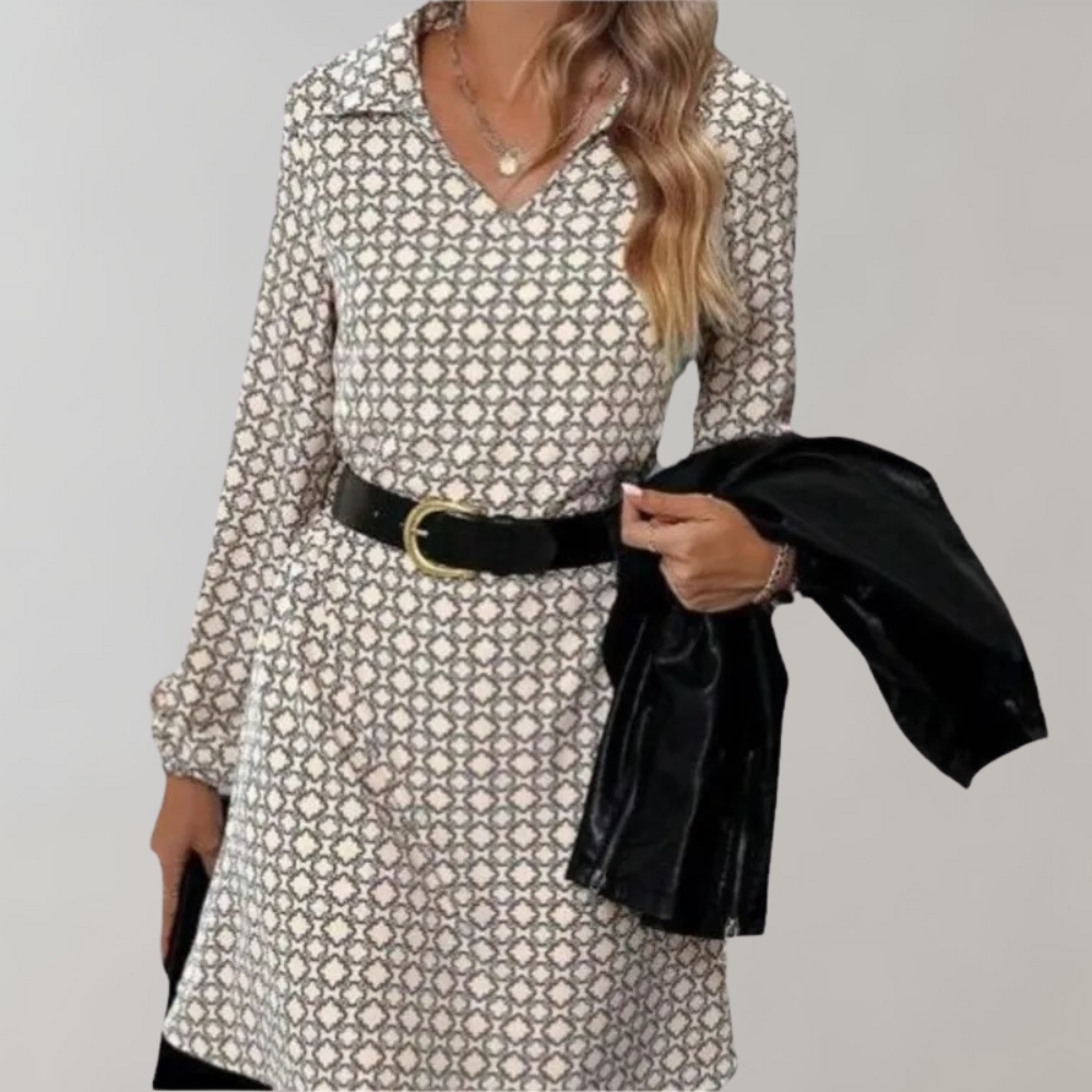 Eira - Robe élégante à manches longues pour femme