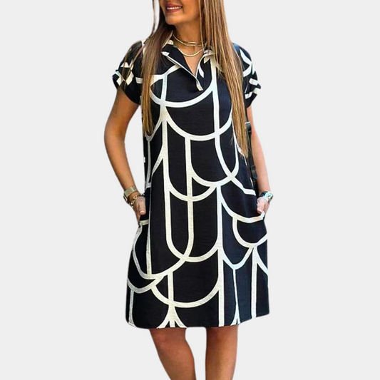 Robe midi élégante pour la femme moderne