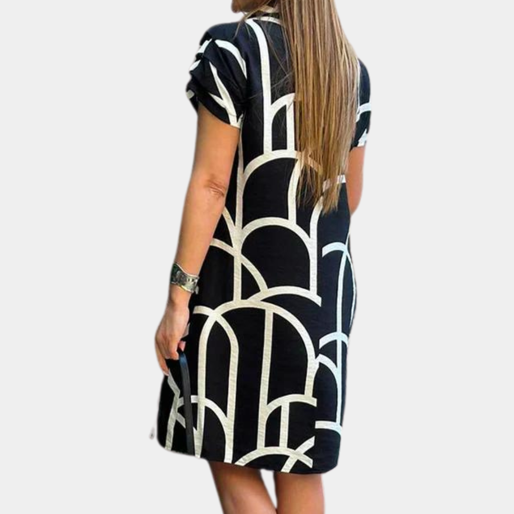 Robe midi élégante pour la femme moderne