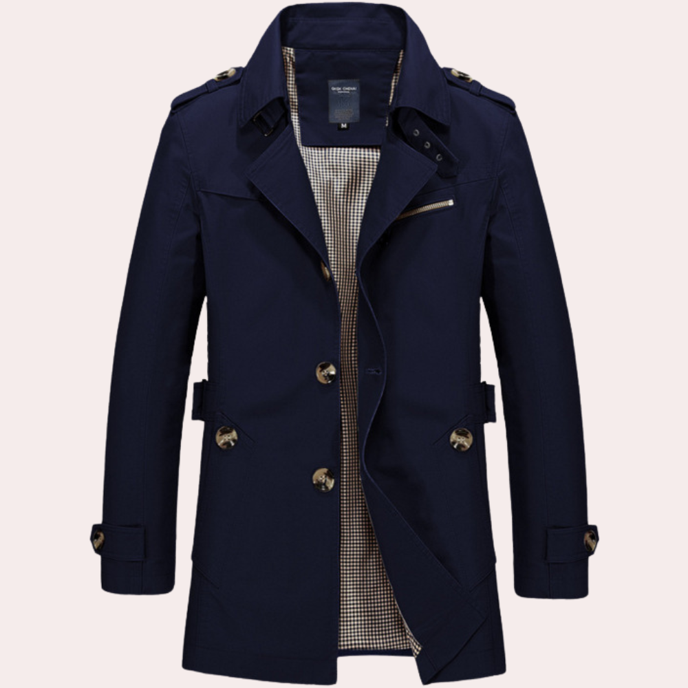 Trench-coat élégant pour hommes