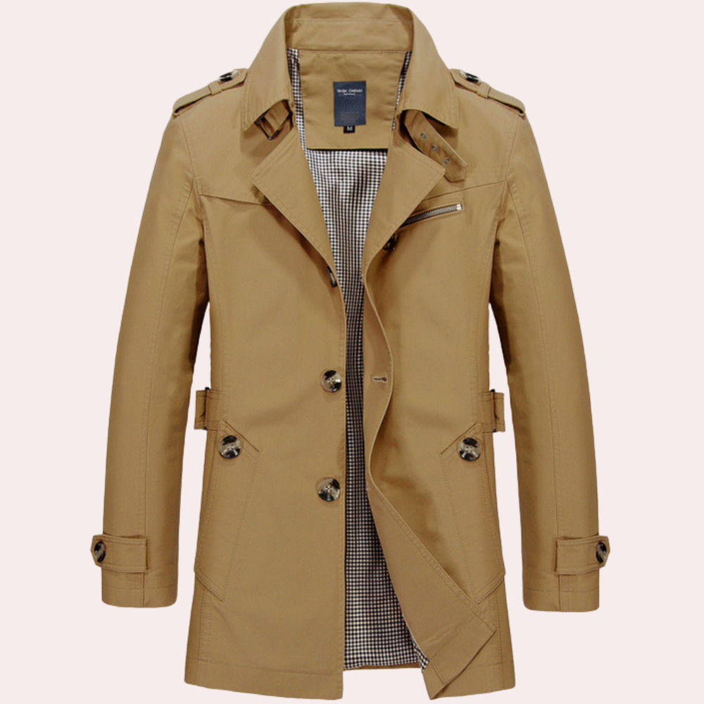 Trench-coat élégant pour hommes