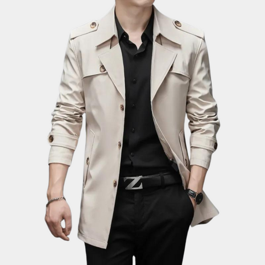 Trench moderne pour hommes