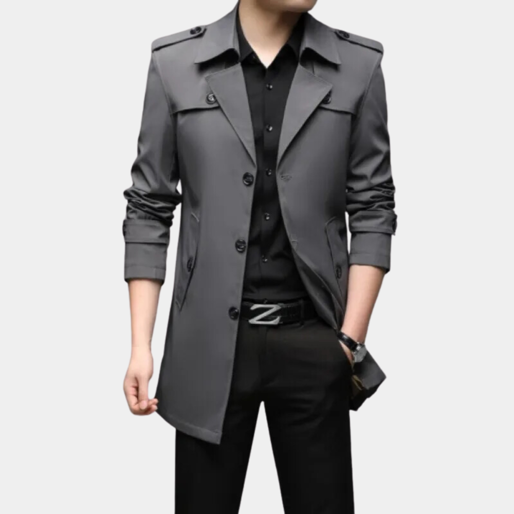 Trench moderne pour hommes