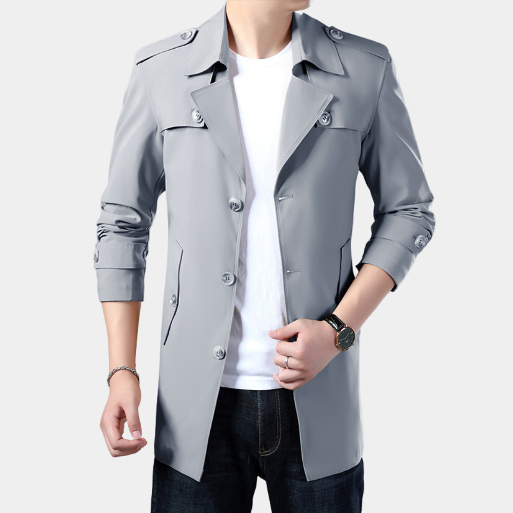Trench moderne pour hommes