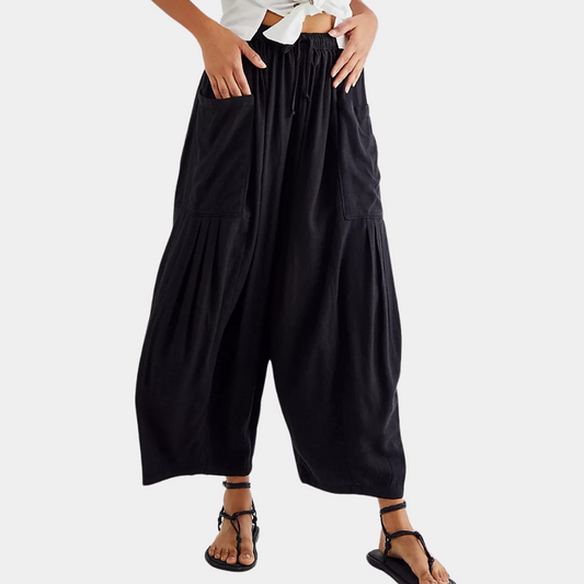 Pantalon de coupe décontractée pour femme, élégant et confortable