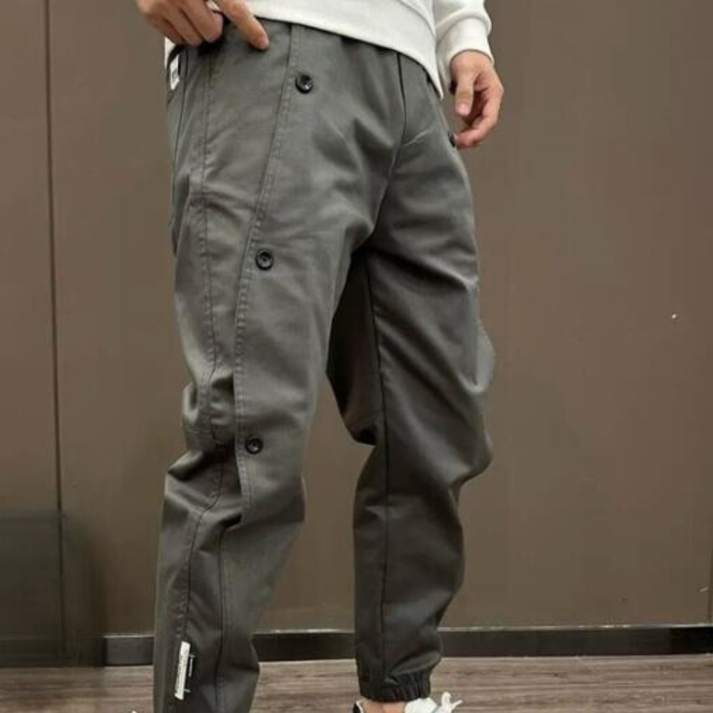 Pantalon élégant et décontracté pour hommes, pour un look à la mode