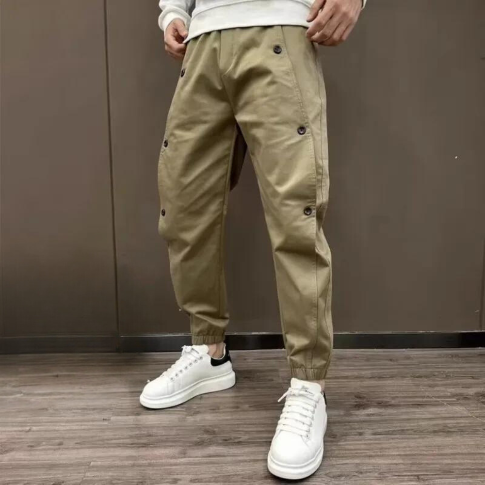 Pantalon élégant et décontracté pour hommes, pour un look à la mode
