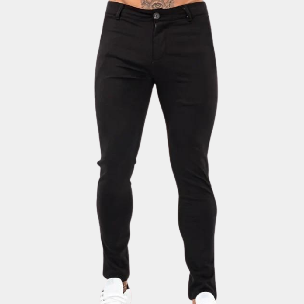 Pantalon de coupe décontractée pour homme, élégant et confortable