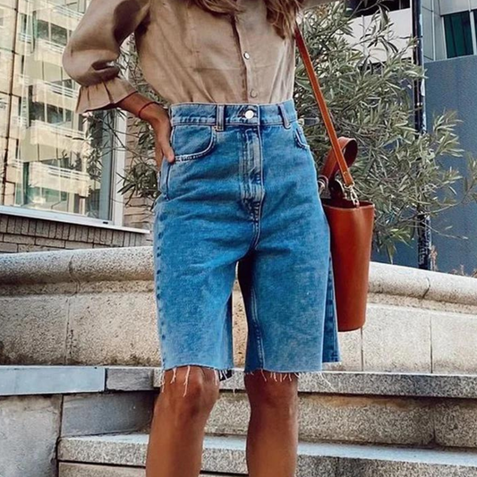 Dora - Short taille haute tendance pour femmes