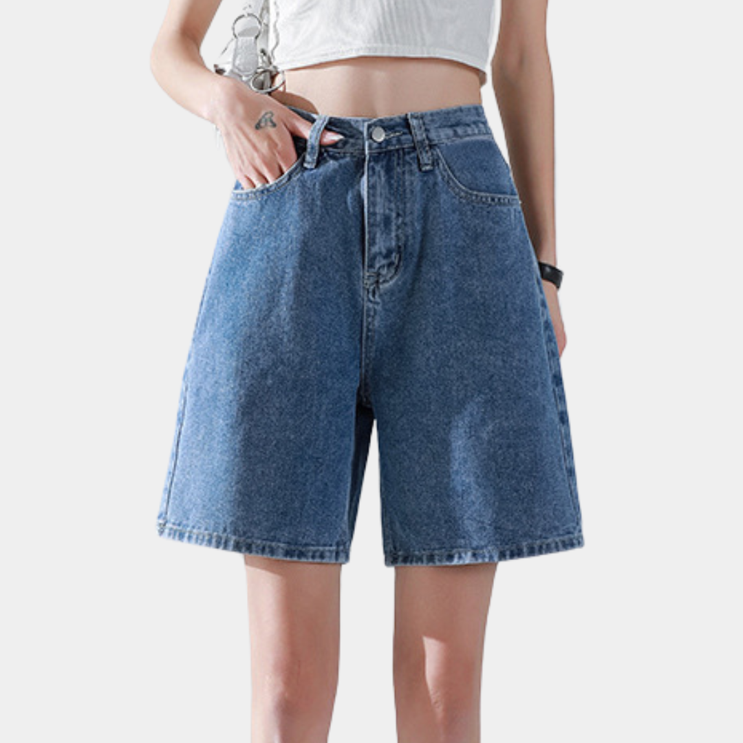 Liesel - Short droit en denim élégant pour femmes