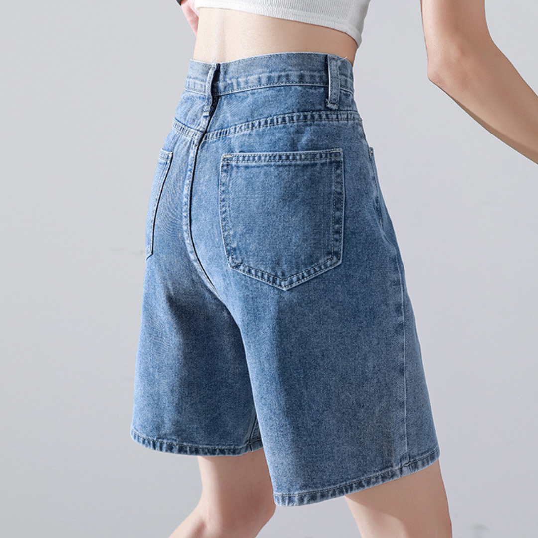 Liesel - Short droit en denim élégant pour femmes