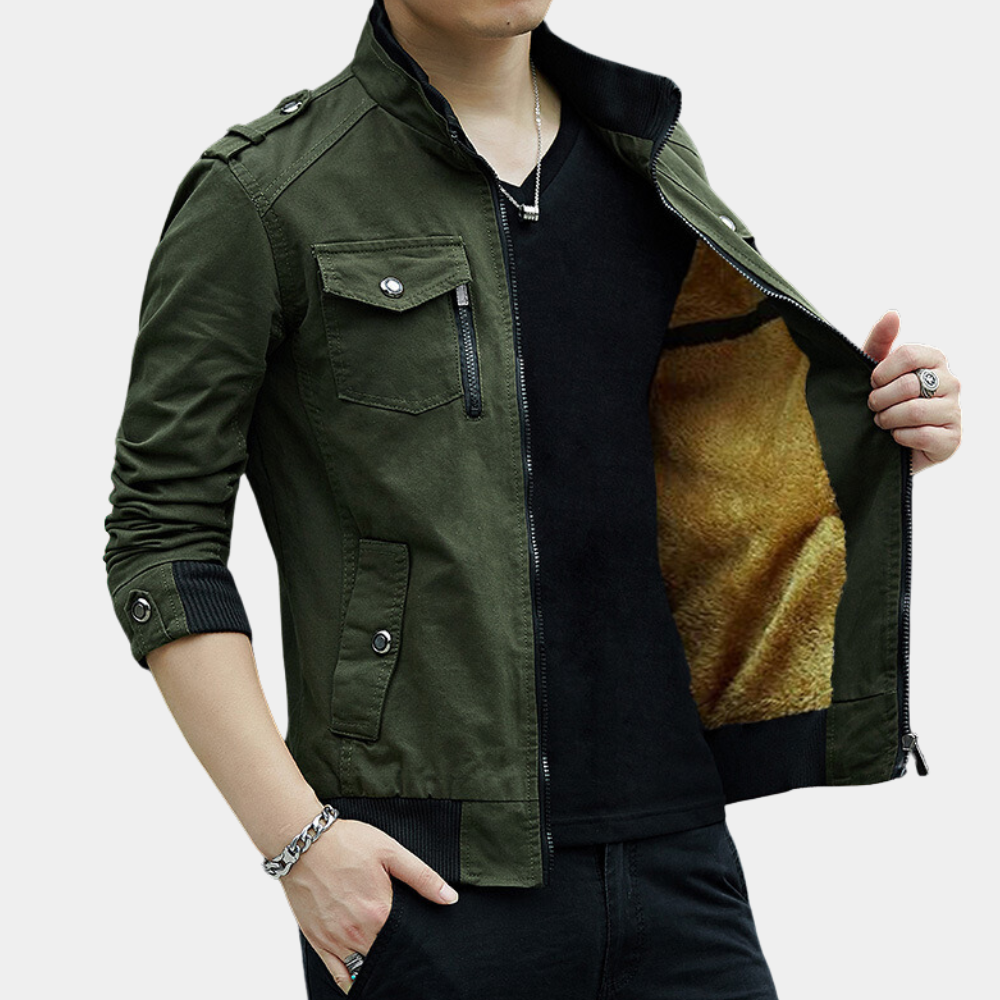 Radu - Veste cargo moderne avec poche fonctionnelle