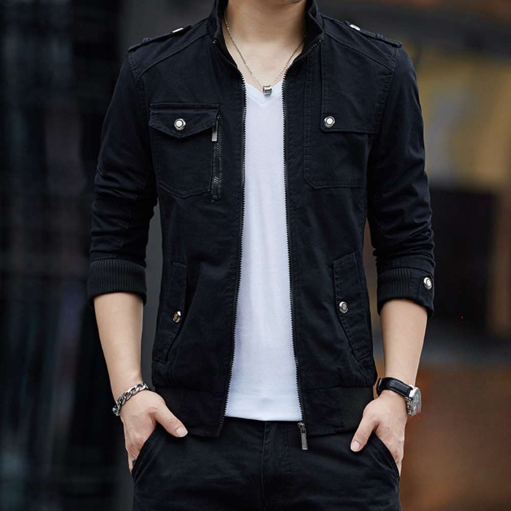 Radu - Veste cargo moderne avec poche fonctionnelle