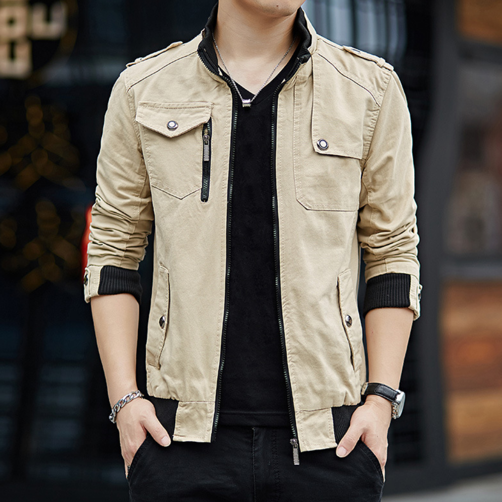 Radu - Veste cargo moderne avec poche fonctionnelle